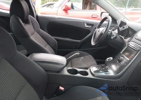 2012 Hyundai Genesis Coupe 2.0T из США, поврежденный, VIN KMHHT6KD7CU073517